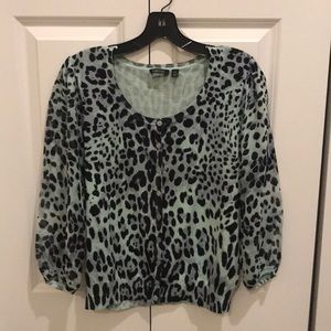 Carlisle cardigan leopard